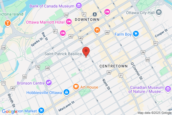Churches Roman Catholic, Saint Patrick's Basilica-Centretown