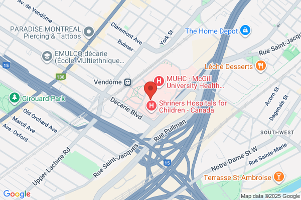 Centre Universitaire De Sante McGill, Hopital De Montreal Pour Enfants