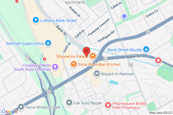 Harvey's Restaurants, Ottawa Locations