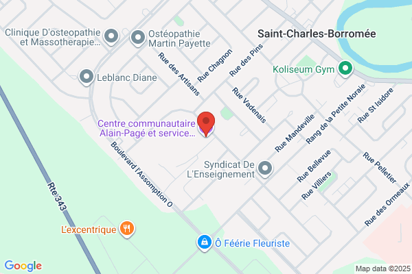 St-Charles-Borromee, Centre Communautaire Alain Page