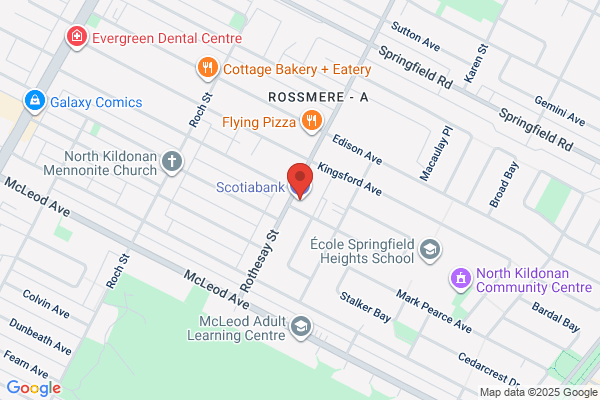 Scotiabank, Branches, N Kildonan, Springfield Heights