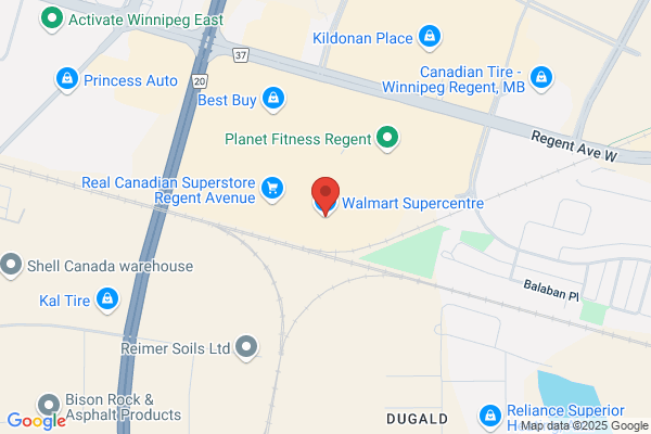Wal-Mart, Crossroads Shopping Centre Trans, Tire & Lube Express