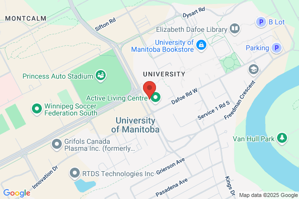 University of Manitoba, Physical Education & Recreation Studies, Facilities Manager