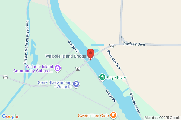 First Nation, Walpole Island First Nation, Bridge