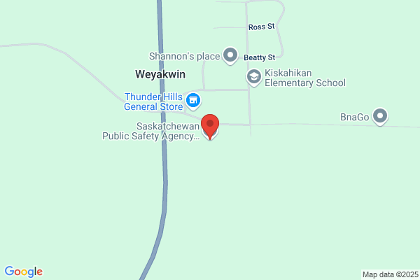 Government of Saskatchewan, Forest Fire, Fire Management Forest Protection, Forest Protection Office/Fire Bases/Fire Fighting I, Weyakwin Fire Base