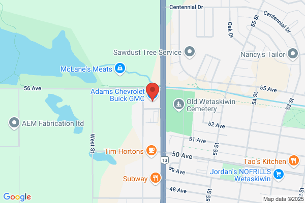 Adams Chevrolet Buick GMC Ltd Service Centre