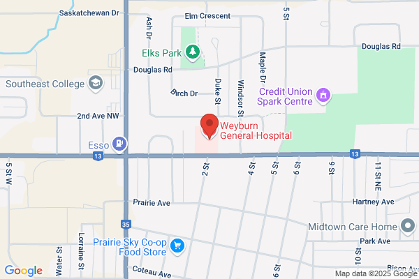 Hospital Weyburn General, Sun Country Regional Health Authority