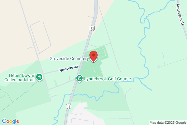 Cemeteries, Whitby (Town of), Groveside Municipal Cemetery