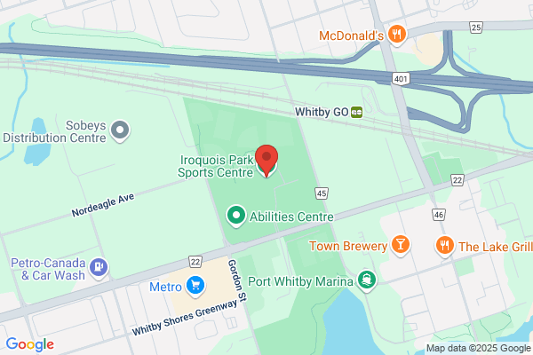Arenas and Ice Rinks, Whitby (Town of), Iroquois Park Sports Centre