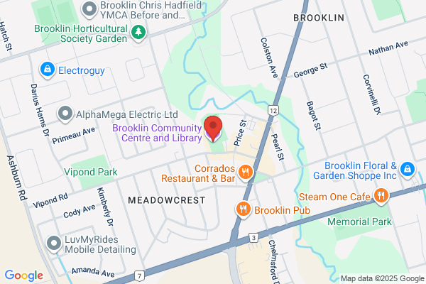 Brooklin Community Centre, Bookings