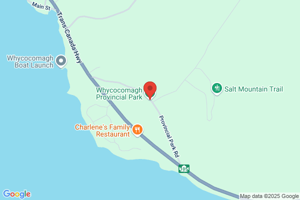 Parks and Recreation, Provincial Camping Parks, Whycocomagh