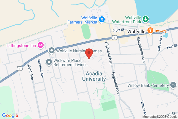 Acadia University, All Extensions At Acadia Can Be Dialed Directly 585, Human Resources