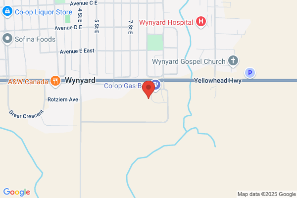 Saskatchewan Wheat Pool, Wynyard-Local Service Outlet