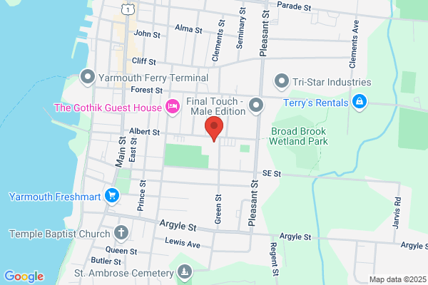 Yarmouth Catholic Churches, Offices of St Ambrose Cathedral-Notre, Dame of Fatima Queen of Peace Brooklyn