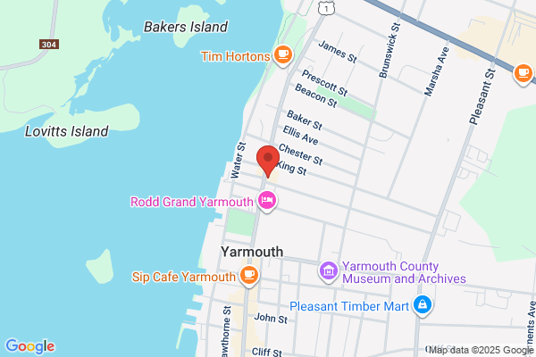 Tourism and Travel, Nova Scotia Tourist Information, Yarmouth (Seasonal)