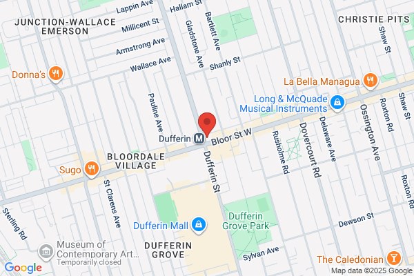 Act Health Group Corporation, Physiotherapy Centres, Dufferin Central Centre