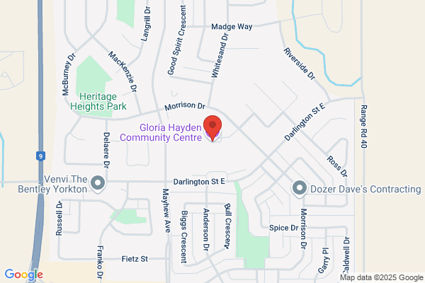 City of Yorkton, City Hall, Leisure Services, Gloria Hayden Community Centre
